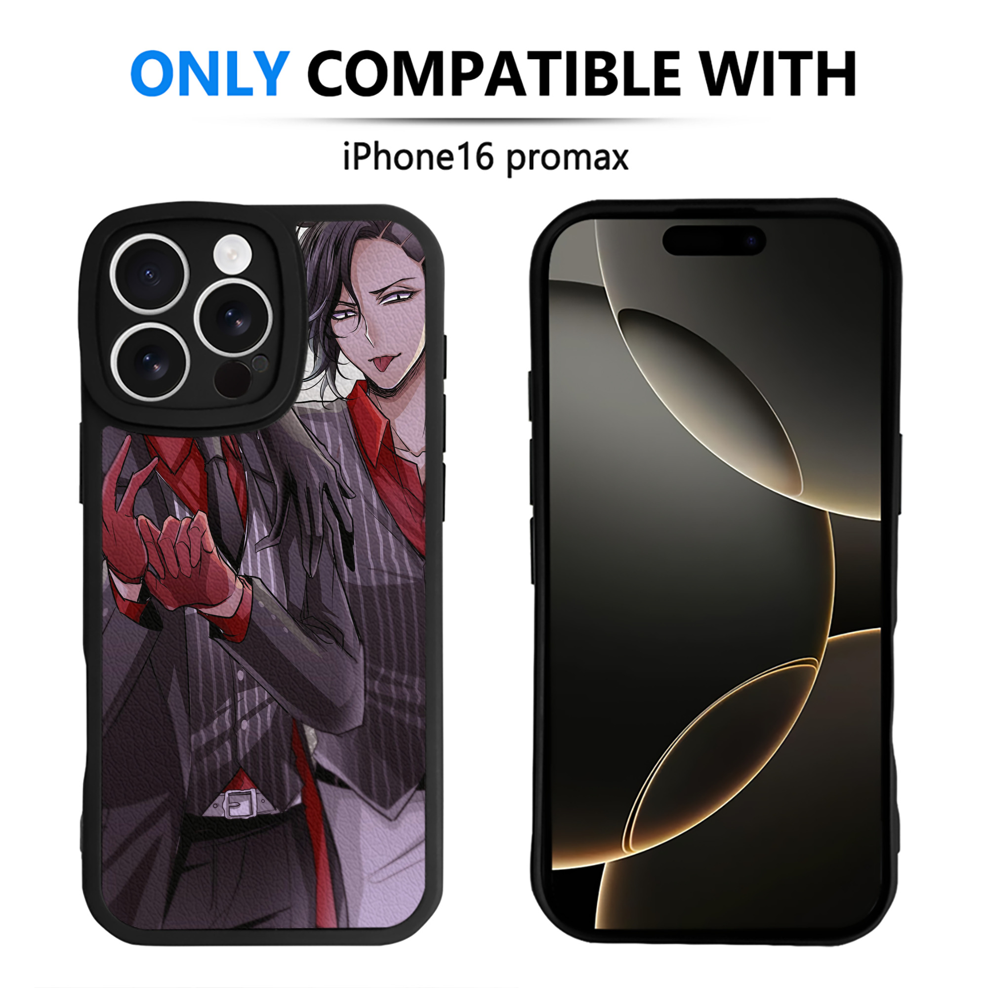 （画像用） 東京リベンジャーズ Tokyo Revengers 【iPhone 16シリーズ対応】シリコンスマホケース（レザー調） 材質：シリコン